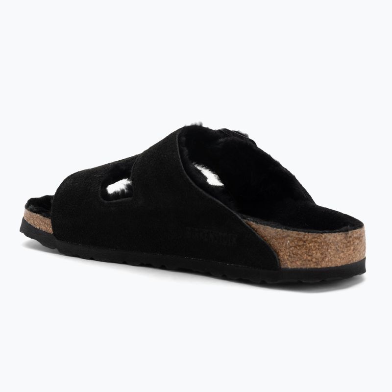 BIRKENSTOCK Arizona Shearling SL Narrow джапанки черни 3