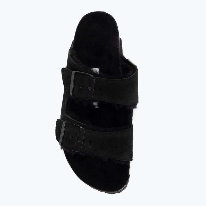 BIRKENSTOCK Arizona Shearling SL Narrow джапанки черни 5