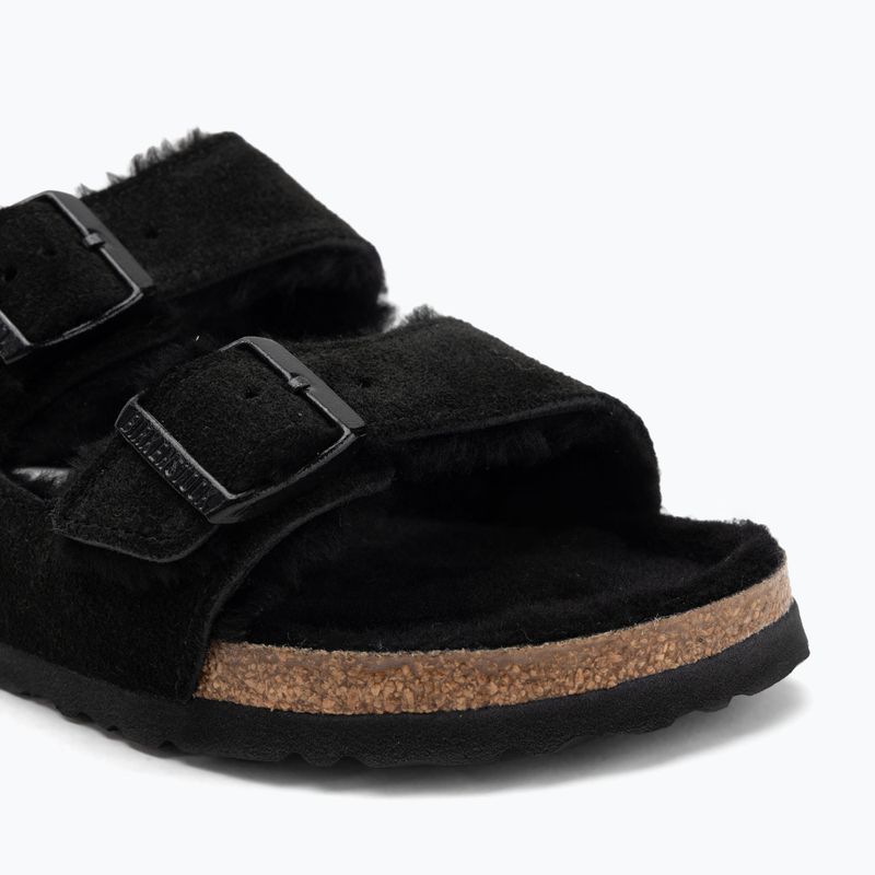 BIRKENSTOCK Arizona Shearling SL Narrow джапанки черни 7