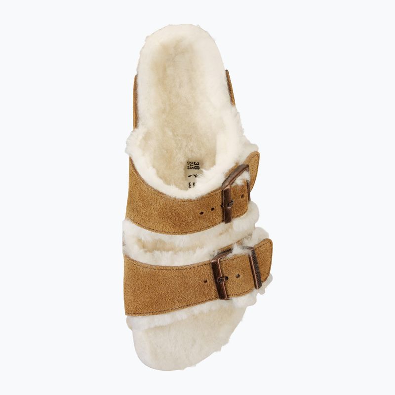 BIRKENSTOCK Arizona Shearling SL Тесни джапанки от норка 3