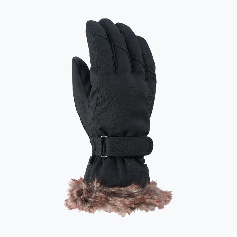 Дамски скиорски ръкавици ZIENER Kim black stru 7