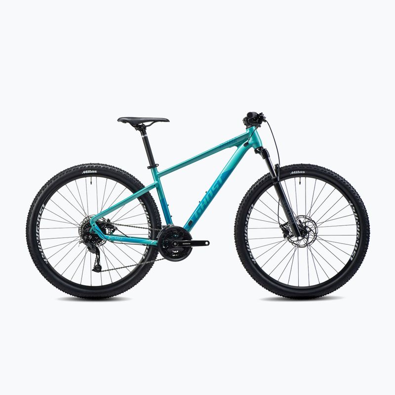 Планински велосипед GHOST Kato Universal 29 pearl blueegreen/metallic azur blue