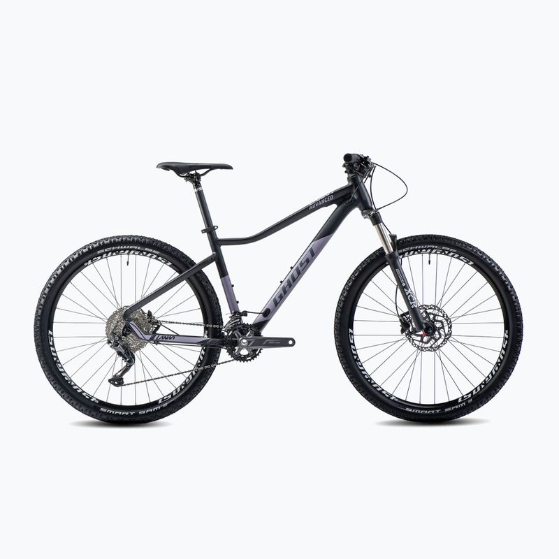 Дамски планински велосипед GHOST Lanao Advanced 27,5 W black/pearl purple matt