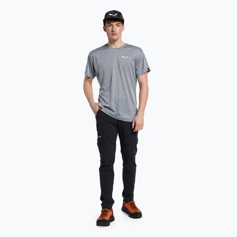 Мъжка тениска Salewa Puez Melange Dry grey 00-0000026537 2