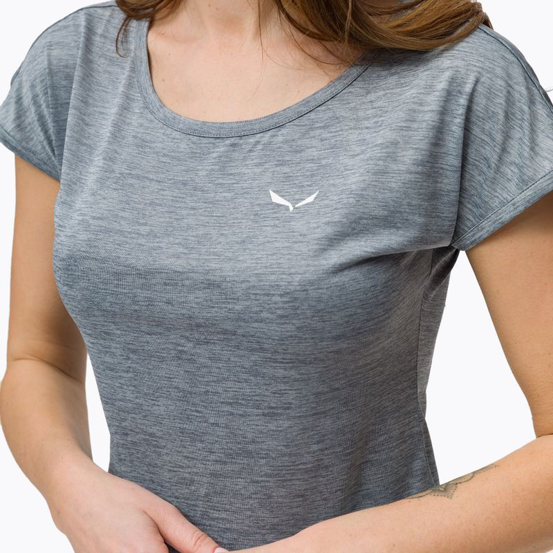Дамска риза за трекинг Salewa Puez Melange Dry grey 00-0000026538 4