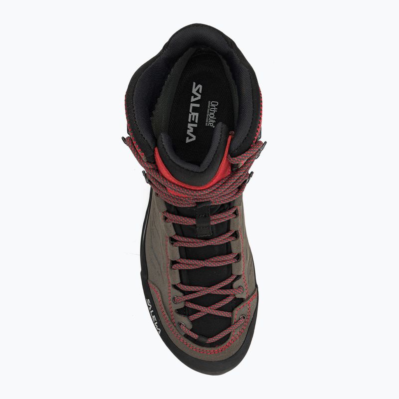 Salewa MTN Trainer Mid GTX мъжки ботуши за трекинг charcoal/papavero 6