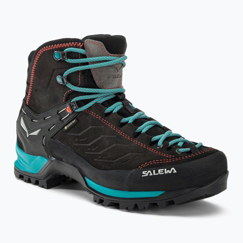 Дамски ботуши за трекинг Salewa MTN Trainer Mid GTX magnet/viridian green