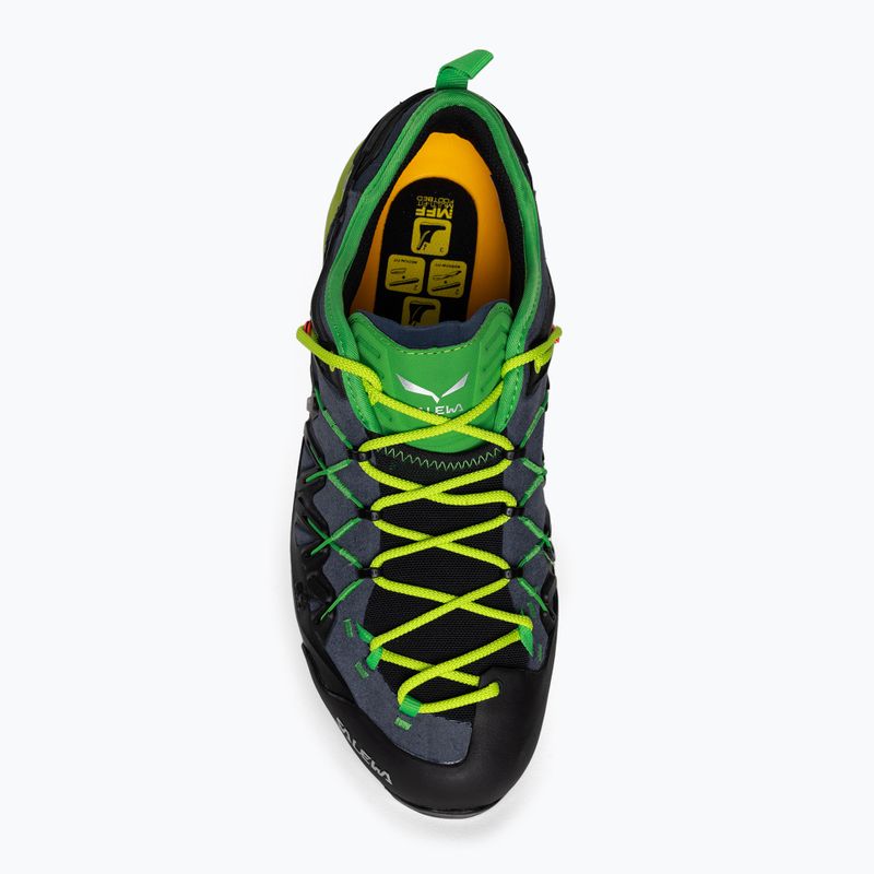Salewa мъжки обувки за подходи Wildfire Edge navy blue/yellow 00-0000061346 6