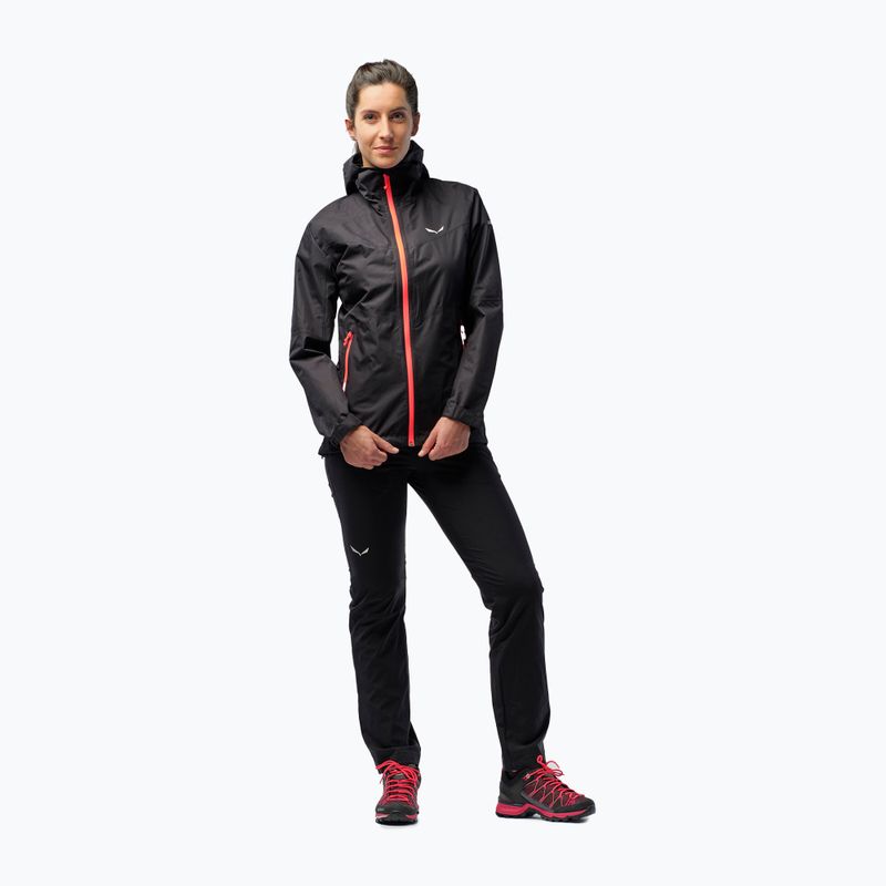 Salewa дамско дъждобранно яке Puez Aqua 3 PTX черно 00-0000024546 2