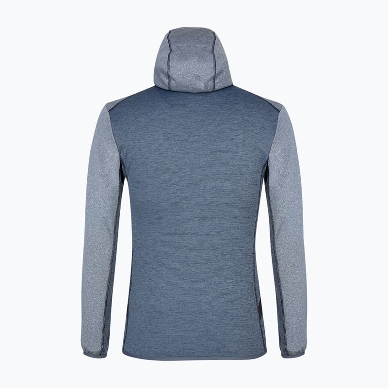 Мъжки суитчър Salewa Puez Melange PL FZ Hoody от полар син 00-0000027386 5