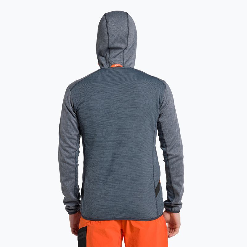 Мъжки суитчър Salewa Puez Melange PL FZ Hoody от полар син 00-0000027386 3