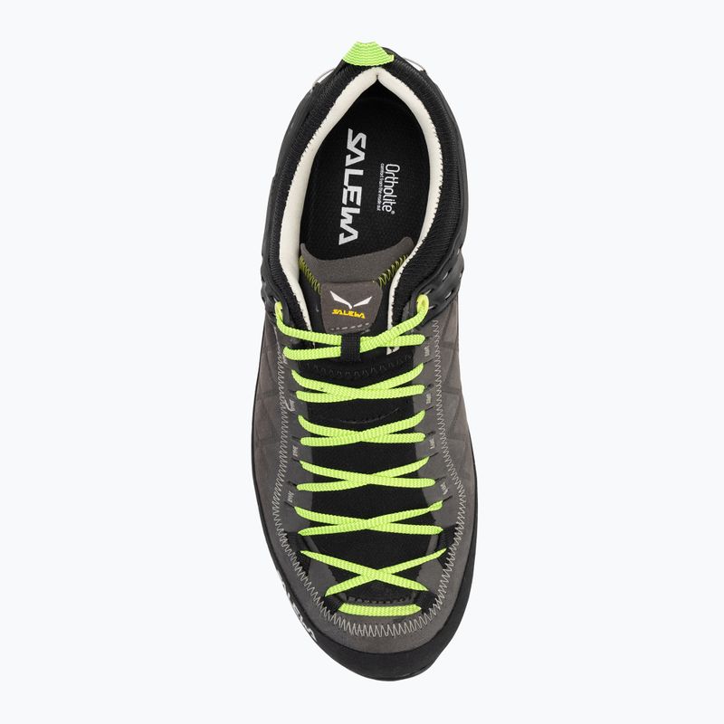 Мъжки обувки за трекинг Salewa MS MTN Trainer 2L пушен / флуорово зелен 5