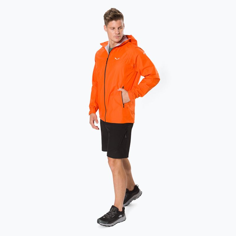 Мъжко дъждобранно яке Salewa Puez Aqua 3 PTX оранжево 00-0000024545 2