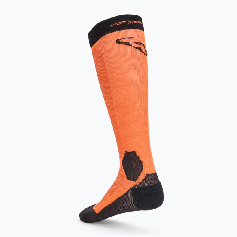 Чорапи за скитуринг DYNAFIT Tour Warm Merino shocking orange 2