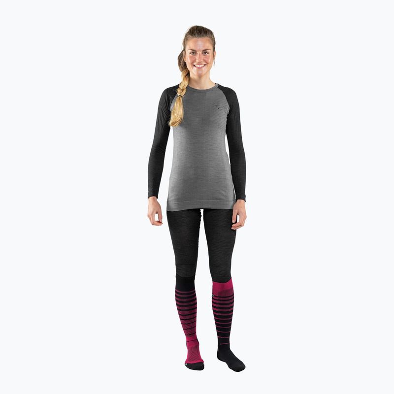Дамска термоактивна блуза с дълъг ръкав  DYNAFIT Tour Light Merino black out 2