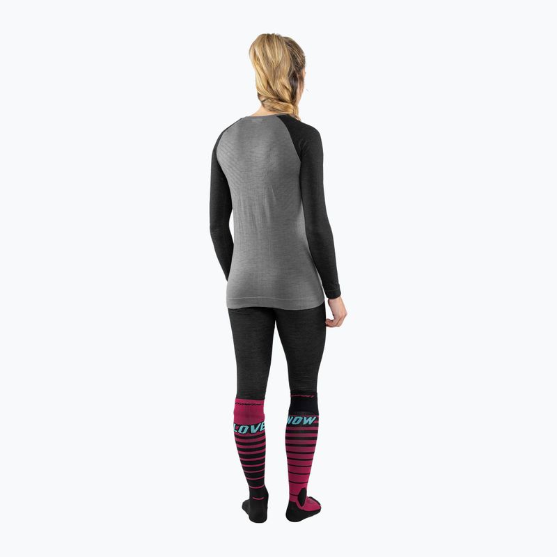 Дамска термоактивна блуза с дълъг ръкав  DYNAFIT Tour Light Merino black out 3