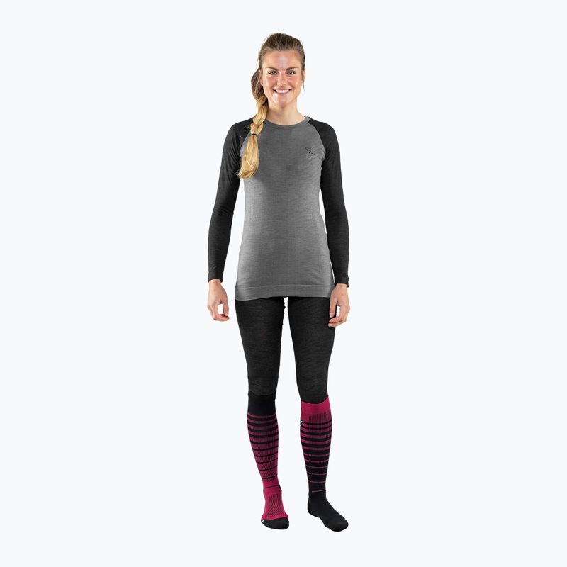 Дамски термоактивни панталони DYNAFIT Tour Light Merino 3/4 black out 2
