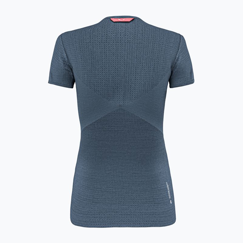 Дамска тениска за трекинг Salewa Zebru Medium Warm Amr dark denim 9