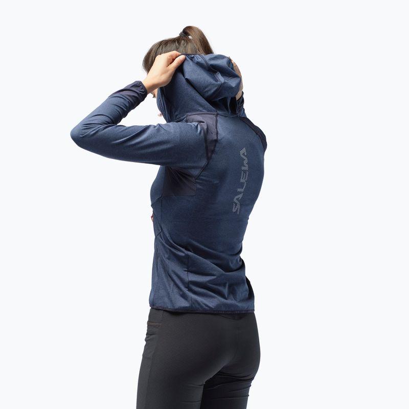 Salewa дамски полар Agner Hybrid PL/DST FZ Hoody тъмносин 00-0000027372 6