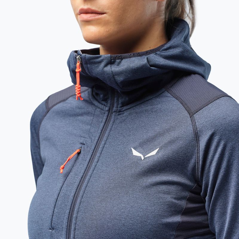 Salewa дамски полар Agner Hybrid PL/DST FZ Hoody тъмносин 00-0000027372 7