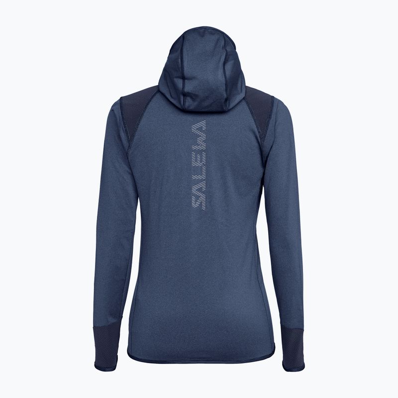 Salewa дамски полар Agner Hybrid PL/DST FZ Hoody тъмносин 00-0000027372 9