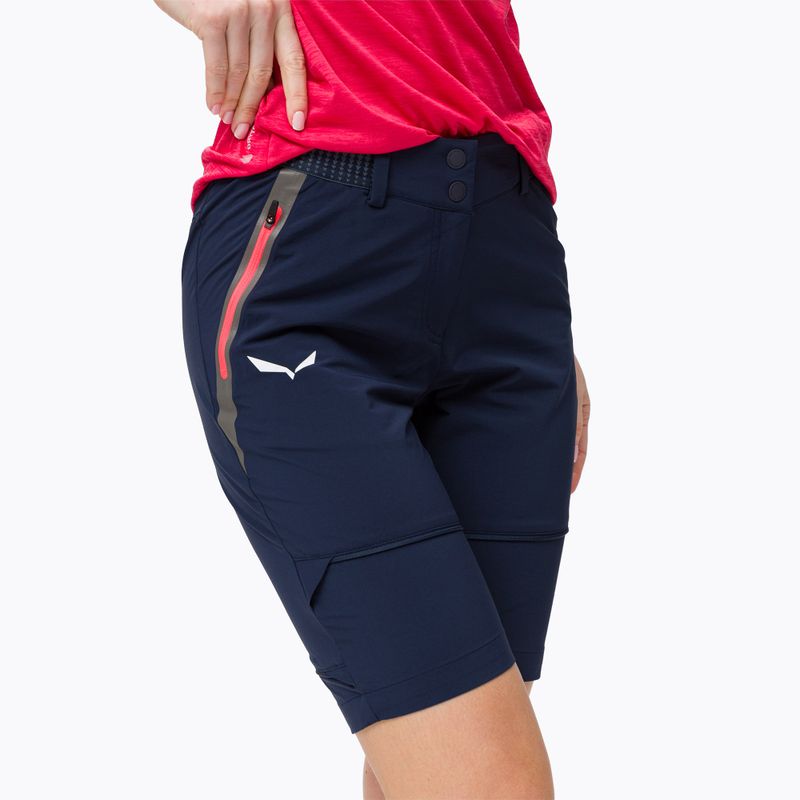 Дамски софтшел панталони Salewa Pedroc DST тъмно синьо 00-0000026958 5