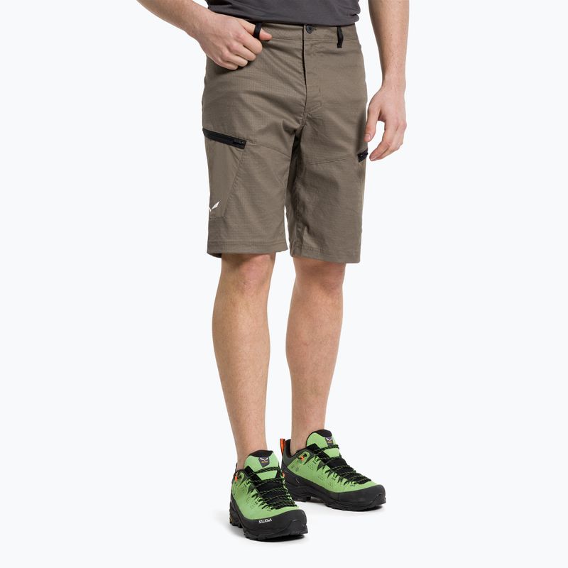 Salewa Lavaredo Hemp мъжки туристически шорти кафяви 00-0000028033