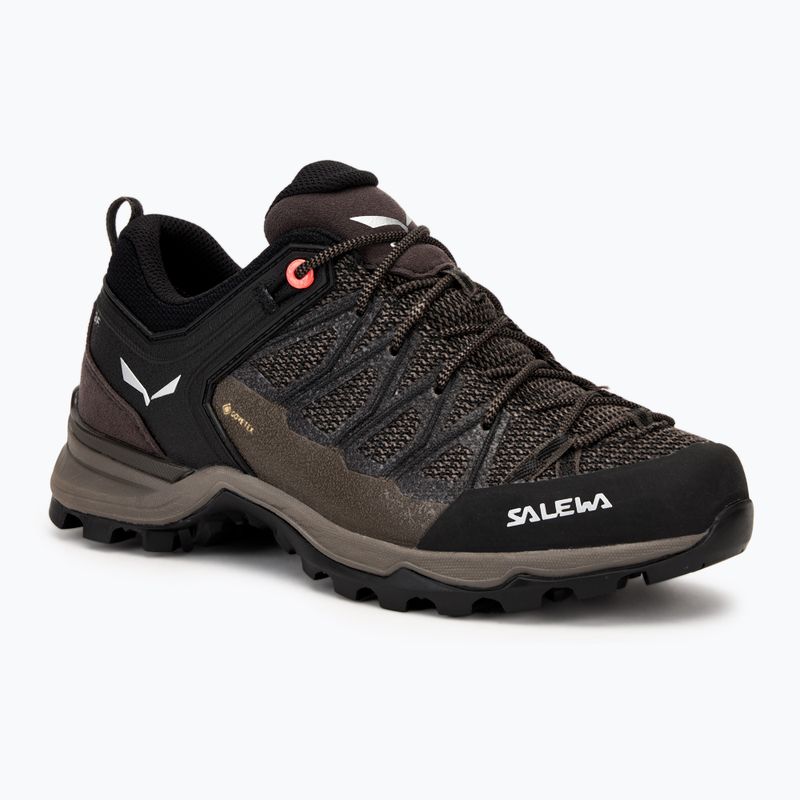 Дамски обувки за трекинг Salewa MTN Trainer Lite GTX wallnut/fluo coral