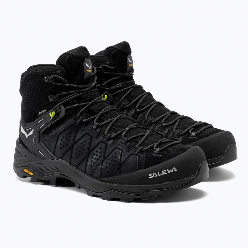 Мъжки ботуши за трекинг Salewa Alp Trainer 2 Mid GTX black/black 5