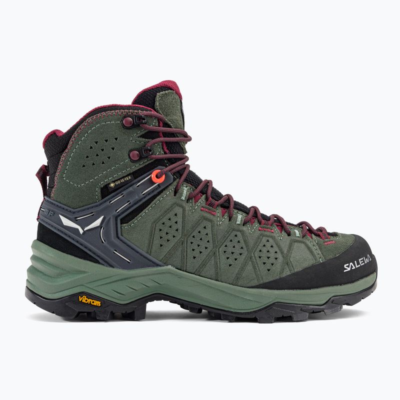 Дамски ботуши за трекинг Salewa Alp Trainer 2 Mid GTX green 00-0000061383 4