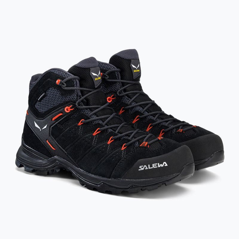 Salewa мъжки ботуши за трекинг Alp Mate Mid WP черни 00-0000061384 5