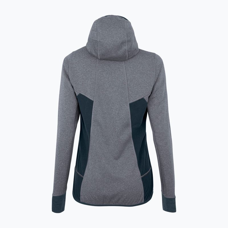 Salewa Puez Hybrid PL FZ Hoody дамски поларен суитшърт сиво-зелен 00-0000027389 3