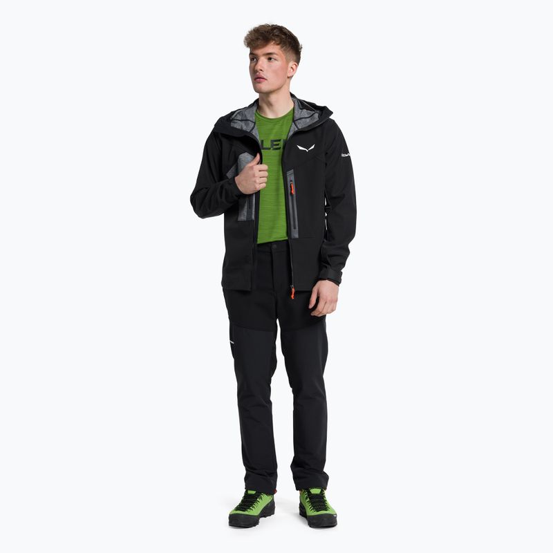 Мъжко софтшел яке Salewa Comici SW/DST black out 2
