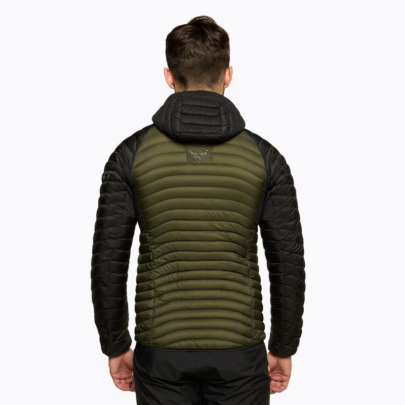 Мъжко пухено яке DYNAFIT Radical Dwn RDS Hood зелено 08-0000070914 3
