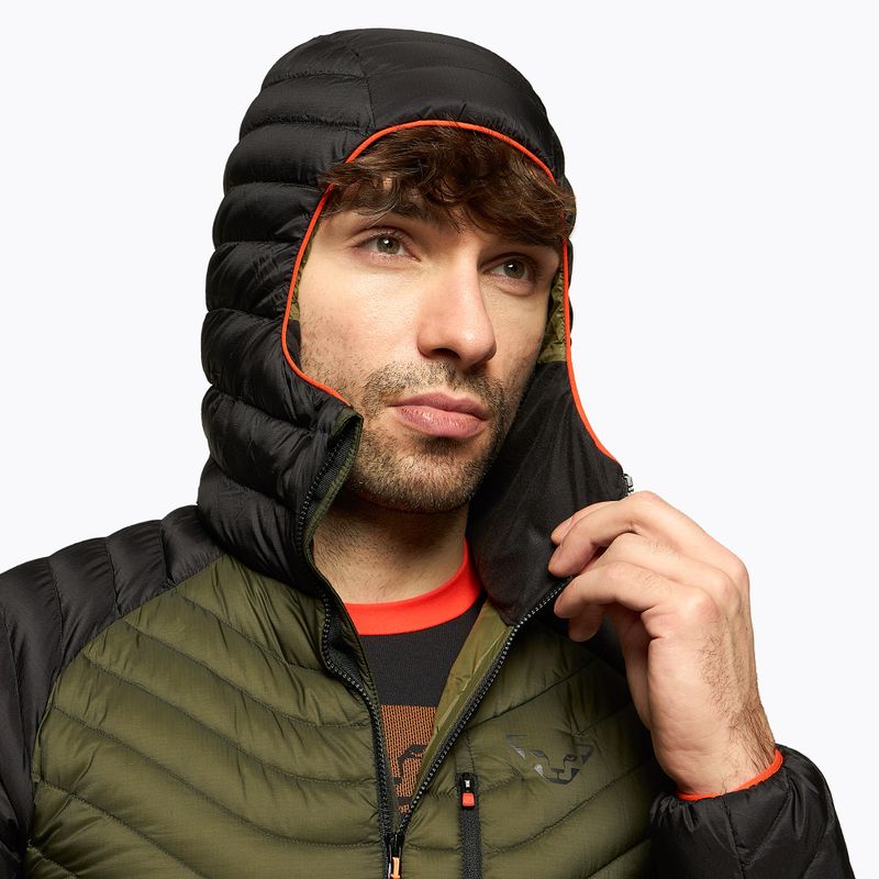 Мъжко пухено яке DYNAFIT Radical Dwn RDS Hood зелено 08-0000070914 4
