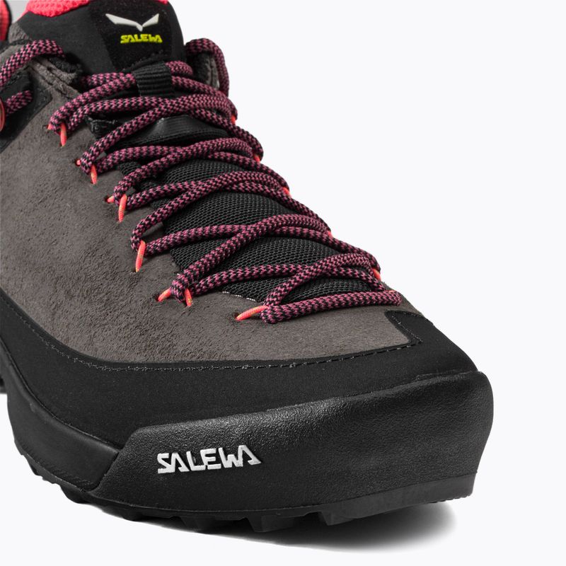 Salewa Wildfire Кожени дамски ботуши за трекинг кафяви 61396 7