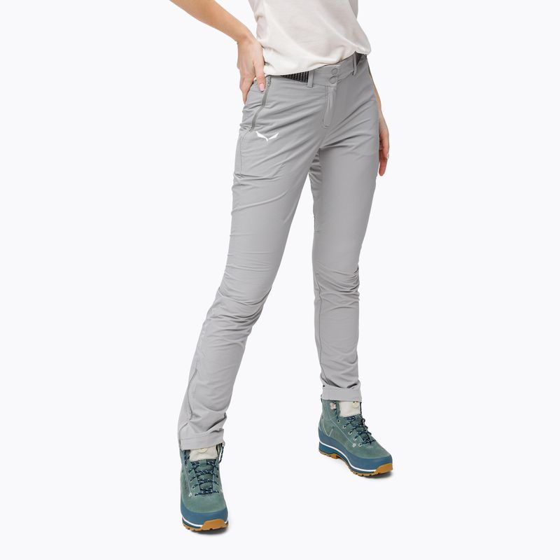 Дамски софтшел панталони Salewa Pedroc 3 DST сив 00-0000026956