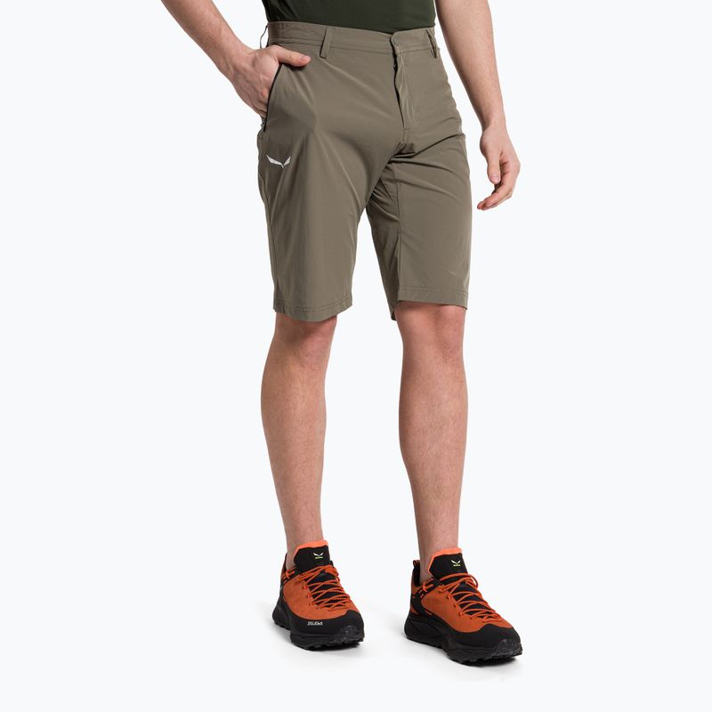 Мъжки къси панталони за туризъм Salewa Talveno DST brown 00-0000027064