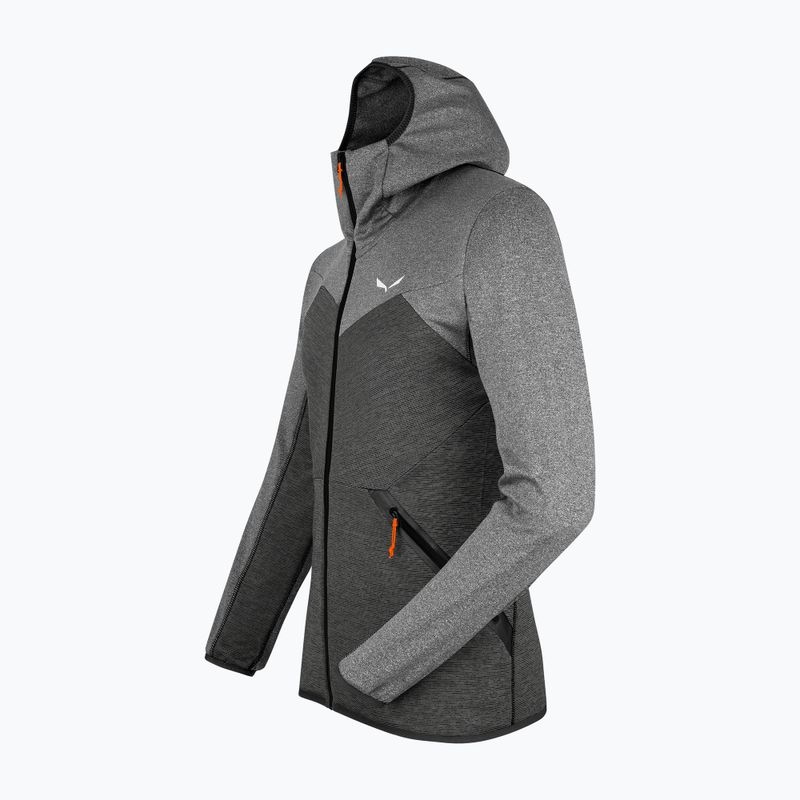 Salewa мъжки поларен суитшърт Puez Melange PL FZ Hoody сив 00-0000027386 4