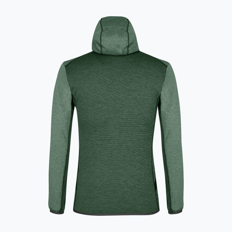 Мъжки суитшърт Salewa Puez Melange PL FZ Hoody от полар зелен 00-0000027386 3