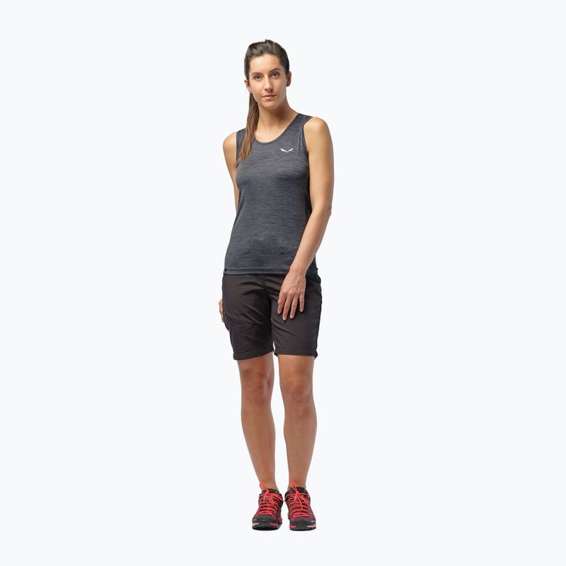 Дамска тениска за трекинг Salewa Puez Graphic Dry Tank grey 00-0000027482 2