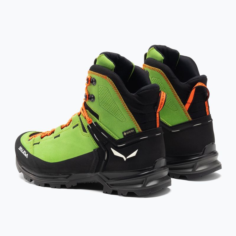 Мъжки ботуши за трекинг Salewa MTN Trainer 2 Mid GTX pale frog/black 3
