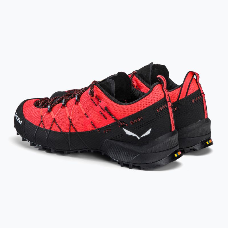 Salewa Wildfire 2 fluo coral/black дамски обувки за подход 3