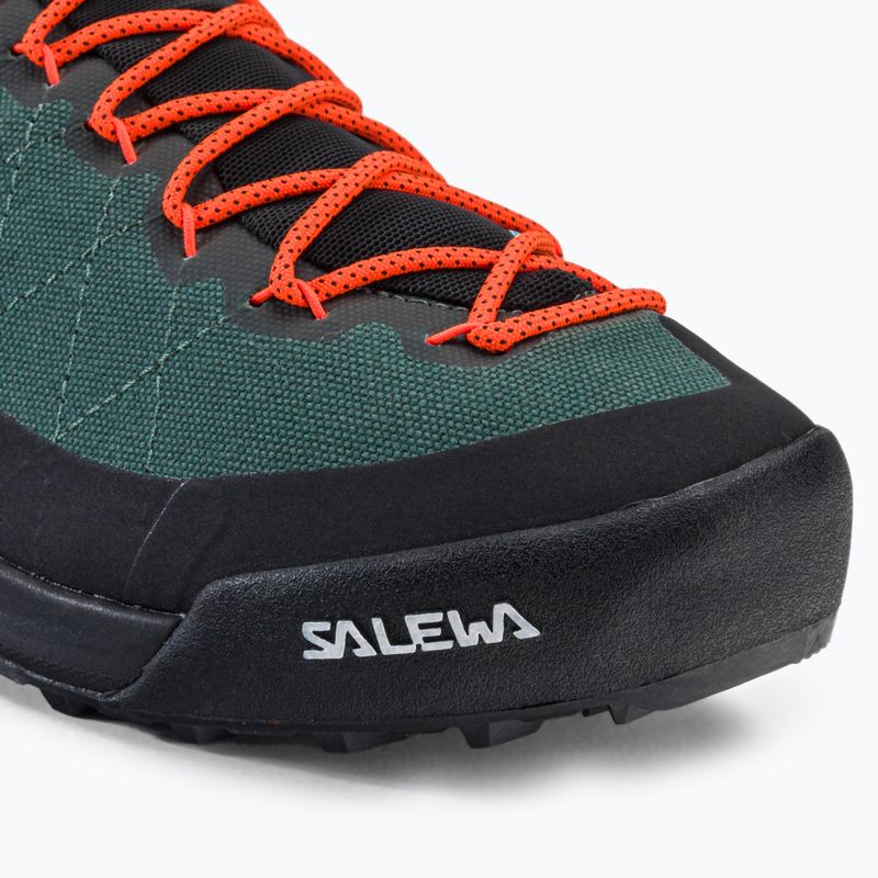 Salewa Wildfire Canvas мъжки туристически обувки сурово зелено/черно 7