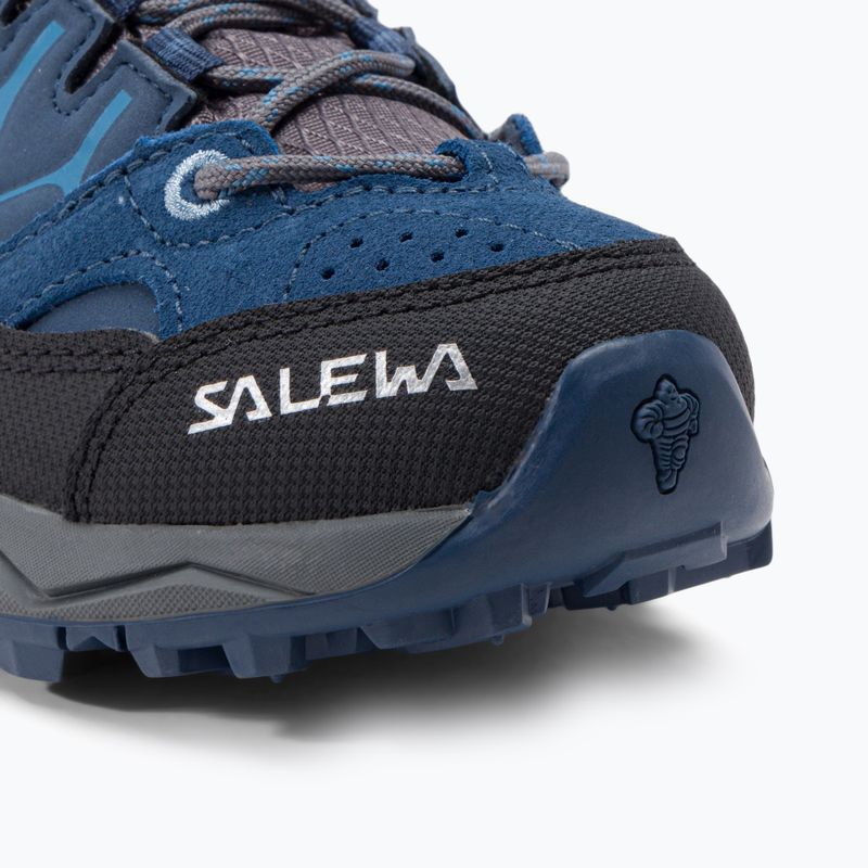 Детски ботуши за трекинг Salewa Alp Trainer Mid GTX сини 64010 8