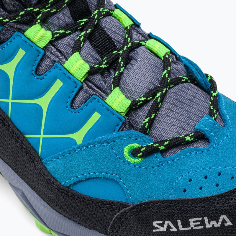 Детски ботуши за трекинг Salewa Alp Trainer Mid GTX синьо 00-0000064010 7