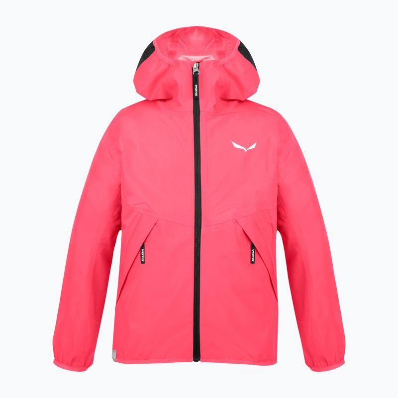 Детско дъждобранно яке Salewa Aqua PTX calypso coral 4