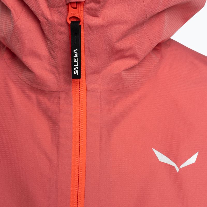 Детско дъждобранно яке Salewa Aqua PTX calypso coral 3