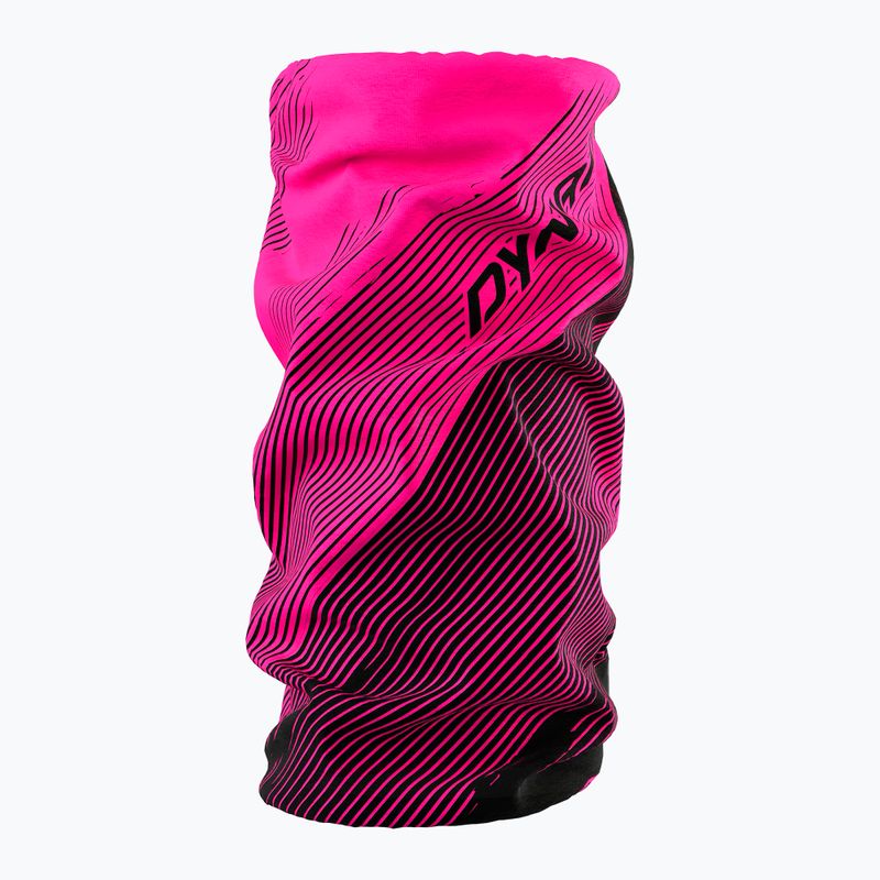 Многофункционална кърпа DYNAFIT Logo Neck Gaiter pink glo/striped