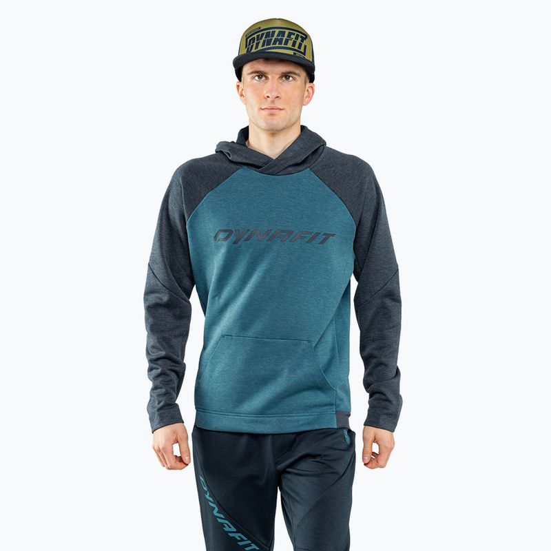 Мъжки потник DYNAFIT 24/7 PTC Hoody mallard blue